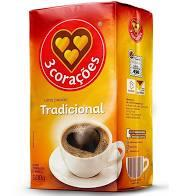 CAFÉ 3 CORAÇÕES 500GR
